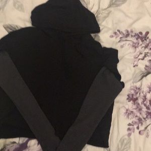 Hollister Cutoff Crop Hoodie